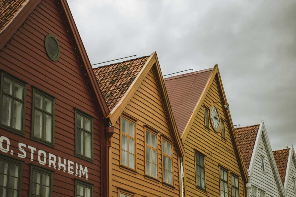 Bryggen in Bergen is one of Norway's most visited tourist sites.